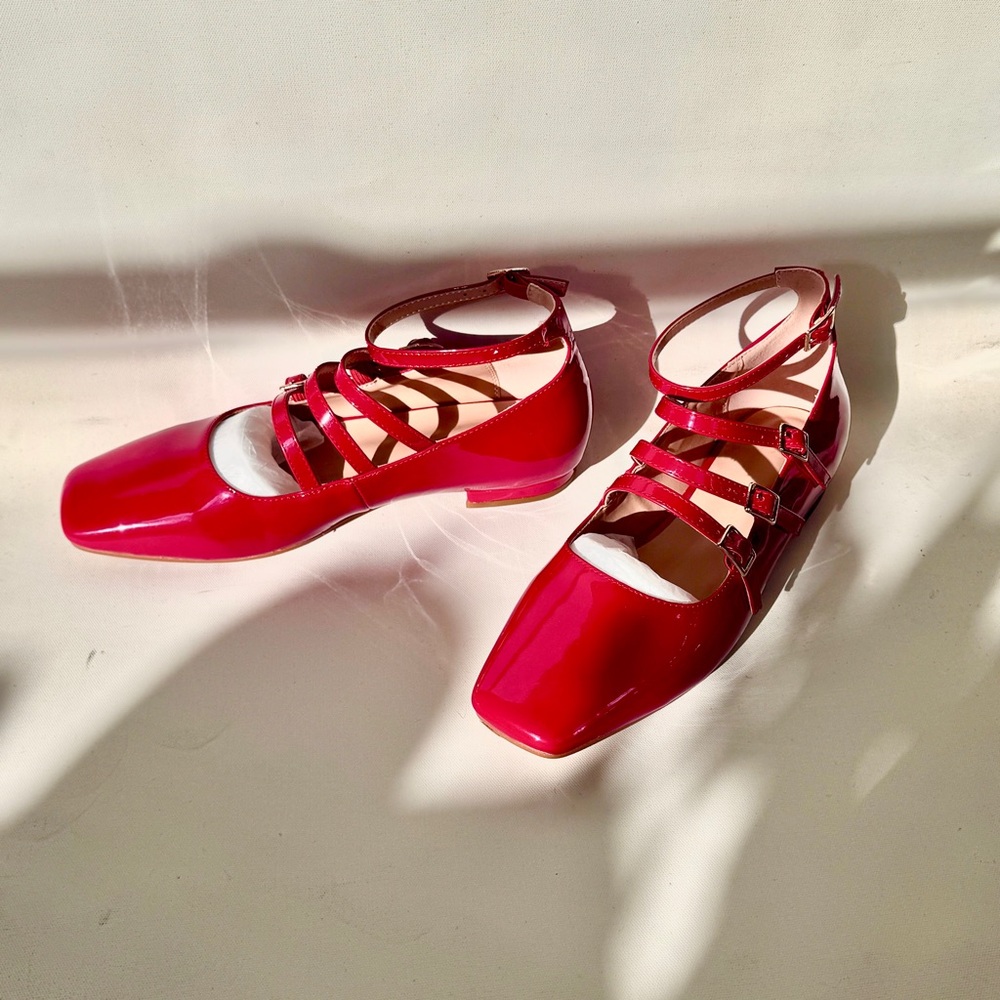 NIB strappy mary janes - Picture 2 of 11